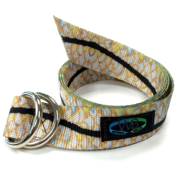 Wingo Belts Unisex D-Ring Belt One Size Fits Most Wingo Belts Unisex D-Ring Belt One Size Fits Most